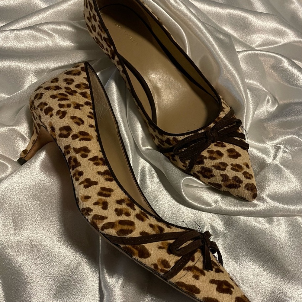 Leopard Print Women's Heels